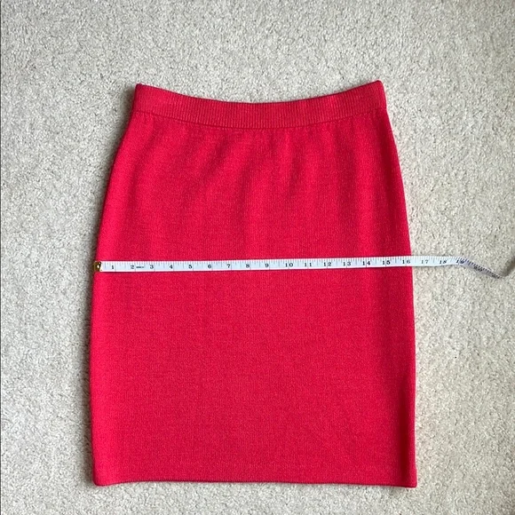 St. John Collection By Marie Gray Vintage Y2K Coord Skirt Set Women’s 2 Salmon - Picture 14 of 16